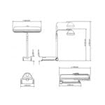Hapro Compact helkroppssolarium Mobile Sun HP 8540 - Kuva 5