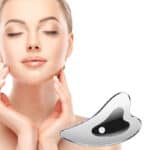 Gua Sha kasvojen ja kaulan hieronta valohoidolla - Kuva 2