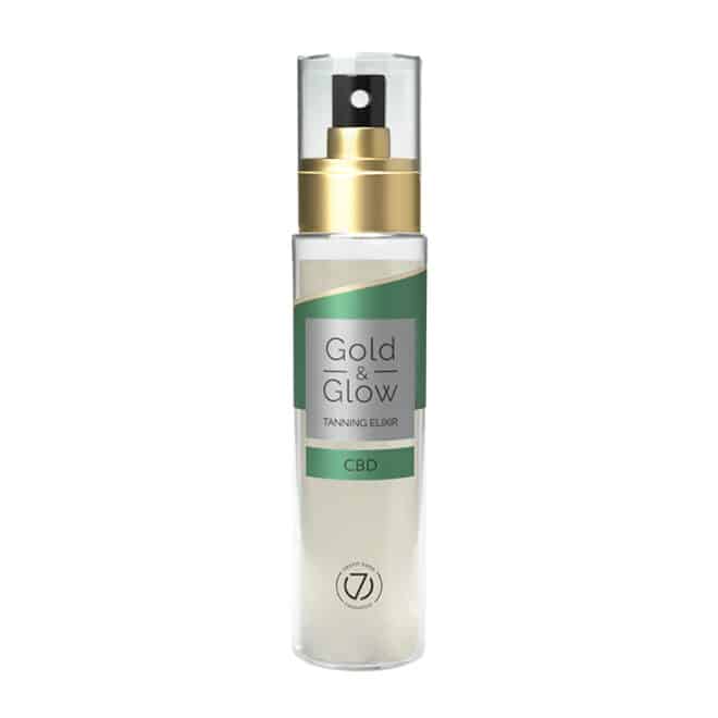 Gold &Glow CBD kuivarusketusöljy - Seven Suns 100ml