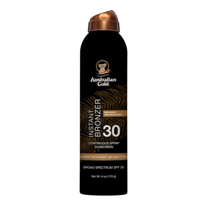 Continuous Spray SPF 30 with instant bronzer – Australian Gold